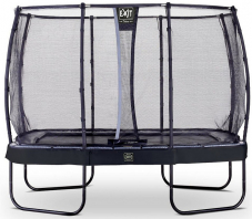 EXIT - Trampolin Elegant mit Sicherheitsnetz Deluxe - 214 x 366 cm