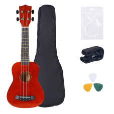 Ukulele inkl. Gitarrenrucksack, Ersatzsaiten, Gitarrengurt und drei Plektra für 33 Franken bei Gonser