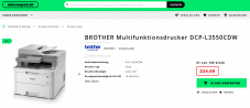 BROTHER Multifunktionsdrucker DCP-L3550CDW