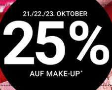 25% auf Make-Up bei Import Parfumerie, z.B. YSL Vinyl Couture Mascara für CHF 34.40 statt CHF 45.90