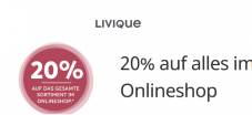 Livique - 20% auf alles im Onlineshop