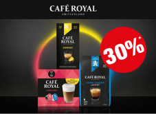 Café Royal: 30% Rabatt mit MBW 40.-