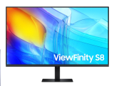 ViewFinity S8 S80D UHD Monitor (37″, VA, 4K, 60 Hz, 5 ms, sRGB 100%) + kostenlose Monitor Slim Fit Cam