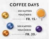 Nespresso: Verschiedene Gutscheincodes