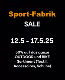 50% auf das ganze Outdoor und Bike Sortiment (LOKAL)