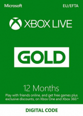Xbox Live Gold 12 Monate EUROPA (kein VPN nötig) zum reduzierten Preis bei Eneba