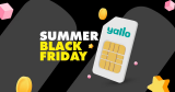 Die besten & günstigsten Abos für Sorglosigkeit - yallo BLACK mit unlimitiertem Ausland-Roaming jetzt mit gratis Aktivierung!