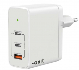 Daydeal - onit USB-Wandladegerät Trial QC5.0 120 W GaN Weiss oder Schwarz