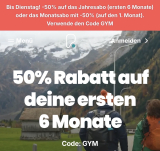 Puregym 50% auf die ersten 6 Monate