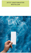 Gratismuster 2 Waschstreifen von Lavo