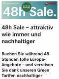 Vorankündigung – 48h Economy Green Sale bei Swiss am 18. & 19.11.