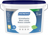 Renovo Dispersionsfarbe kristallweiss 10 Liter in matt