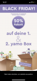 Yamo Babynahrung 50% auf die 1&2 Bestellung/  Neukunden