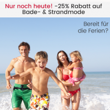 25% auf Bade- und Strandmode bei Ackermann, z.B. Lascana Bügel-Bikini für CHF 52.43 statt CHF 69.90