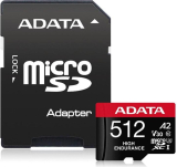 Adata High Endurance (512 GB, microSDXC, U3, UHS-I)