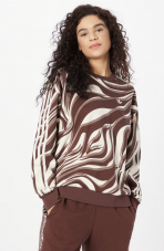 Adidas Sweatshirt ‘Abstract Allover Animal Print’ bei Aboutyou