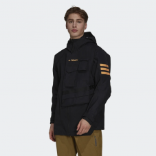 Adidas: 60% Rabatt auf letzte Grössen im Outlet, z.B. Terrex Xploric 3lagige wasserdichte Regenjacke (Grössen XS - L)