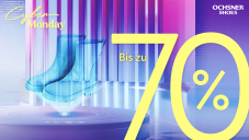 Ochsner Shoes Cyber Monday - Bis zu 70% Rabatt auf Schuhe - nur heute!