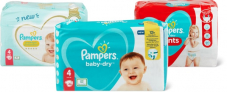 Pampers mit 33% Rabatt ab 3 Stück bei Migros und Coop