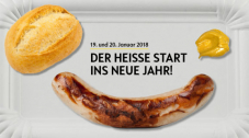 Gratis Bratwurst und weitere Leckereien vom Grill am 19./20. Januar beim Opel Partner