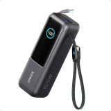 Anker 165 W 25000 mAh Power Bank, Ladegerät mit 70 cm ausziehbarem Kabel , 3 USB-C-Anschlüsse