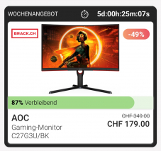 AOC Gaming-Monitor C27G3U