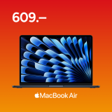 “Apple MacBook Air 256GB 13.6″ M4 16GB 2025” mit Sunrise Rewards (400 Punkte / Platinum) zum neuen Bestpreis