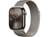 Apple Watch Series 10 46mm Titan - Milanese Loop Natural Titanium