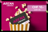 Arena Cinemas Kinoeintritt für CHF 10.- bei DeinDeal