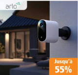 Arlo Sicherheitslösungen – Bis zu 55% Rabatt auf ausgewählte Produkte