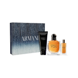 Emporio Armani Stronger With You Eau de Toilette Spray 100 ml + Eau de Toilette 15 ml + Duschgel 75 ml Geschenkset bei manor