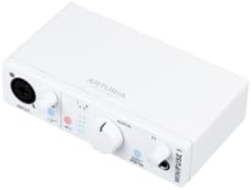 Arturia Audio Interface MiniFuse 1 Weiss Portables 1-Ein- / 2-Ausgangskanal Audio-Interface bei Amazon