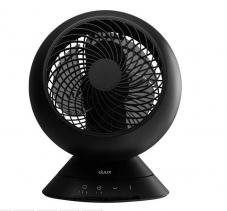 melectronics – Ventilator Duux Globe schwarz und weiss (Abholpreis)