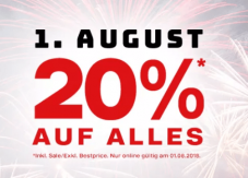 Nur heute: 20% auf alles bei Dosenbach inkl. SALE