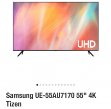 Samsung UE-55AU7170 55″ 4K