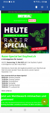Heute: Razer Spezial Day bei DayDeal