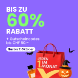 Bis zu 60% Rabatt + Gutscheincodes bei AliExpress