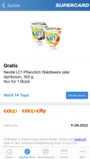 Gratis Lc1 in der Supercard App