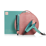 GHD Deluxe Set (Platinum+ & Helios & Case) Limited Edition (2200 W, Grün, Rosa) bei Microspot