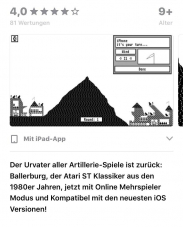 Retro Spiel Ballerburg gratis für iOS und Android
