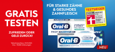 Oral-B Pro-Science Zahnpasta gratis testen