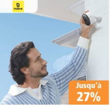 Bis zu 27 % Rabatt auf Baseus Überwachungskameras