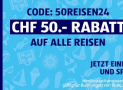 Aldi Suisse Tours Gutschein für 50 Franken Rabatt ab 400 Franken Bestellwert bis 01.05.24