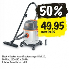 Coop Megastore - Black + Decker Nass-/Trockensauger BXVC20XE BD