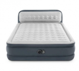 Blick Tagesdeal - Luftbett  Intex Dura-Beam Deluxe Ultra Plush Headboard Queen