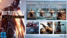 Battlefield 1 Premium Pass (alle DLCs) gratis erhältlich für Besitzer von Battlefield 1 vom 24.10.-31.10.