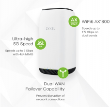Zyxel NR5101 “günstiger” WiFi (5G-Mobilnetz) Router zum neuen Bestpreis