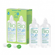 Linsenmittel Biotrue All-in-one Lösung - 2 x 300ml & Reiseadapter für 19.30 bei Lensvision