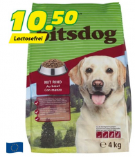 Landi - Gratis 4kg Trockenfutter bitsdog Adult mit Rind