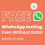 WhatsApp kostenlos in 199 Ländern + 30% Gutscheincodes für BNESIM